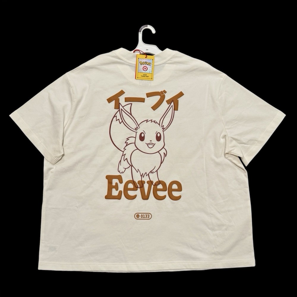 Pokemon x Target Adult Eevee T-Shirt XL 30th Anniversary IN HAND FAST SHIP NWT