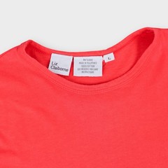Vintage Liz Claiborne T-Shirt Women’s Size Large Colorblock 90s Single Stitch