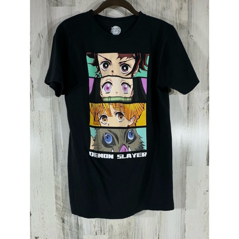 Demon Slayer Kametsu No Yaiba Graphic Tshirt Size Medium Character Eyes Anime