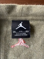 Air Jordan Jumpman Waffle Knit Thermal 3XL Green Embroidered Logo Y2K Vintage