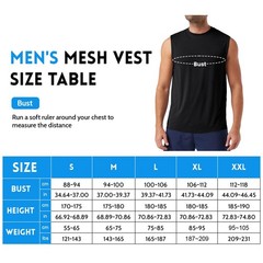 3Pack Mens Sleeveless Tank Tops Quick Dry Summer Workout Gym Fitness Shirts Cool