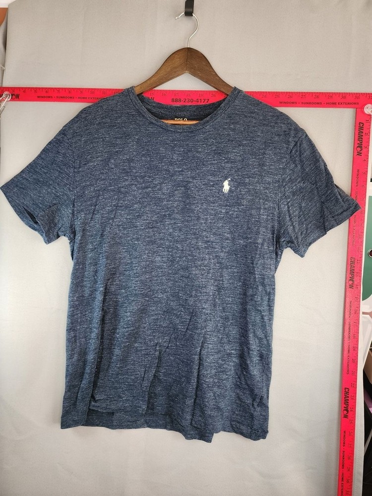Polo by Ralph Lauren Heathered Navy Short Sleeve Crew Tee