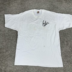 Vintage Chris Shivers Shirt Mens Large Autographed PBR Rodeo Bull Riding 00s