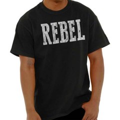 Rebel Troublemaker Attitude Personality Sass Womens or Mens Crewneck T Shirt Tee