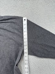 Vintage Shaka Wear Super Max Heavy Long Sleeve Gray Shirt in Mens Size Large
