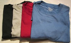 Men Muscle T-Shirt Fruit of Loom Classic Small 4 PC 4 Color 100 % Cotton