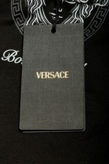 Versace Men’s “Bold & Loud” Print Crewneck Short Sleeve T-Shirt US 2XL IT 56