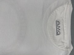 Mercedes AMG Official Affalterbach #35 T-Shirt Men Medium White Organic Cotton