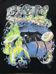 Evil Vice “Flame Lips” Graphic Tee – Black Men’s Size L