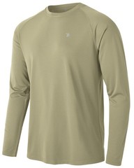 Mens Sun Protection Hiking Shirts Long Sleeve Water UPF 50+ SPF UV Shirts Lig…