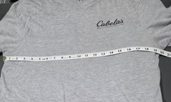 Men’s Grey Short Sleeve T-Shirt By Cabelas Never Leave Home Without Your Wingman