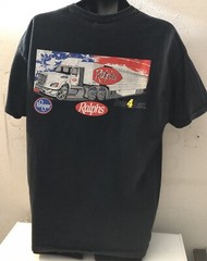 VTG. Food 4 Less Ralphs Kroger Logistics Pocket Employee Work Uniform T-Shirt XL