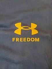 TWO UNDER ARMOUR Freedom Flag T-Shirt Men’s