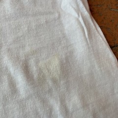 Vintage USA Best 100% Pre-shrunk Cotton White Medium T Shirt St. Maarten N.A.