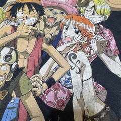 Vintage One Piece ONE PIECE Shonen Jump Manga Large Skypiea Anime Grail Shirt