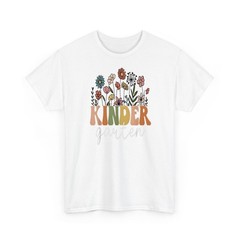 Kindergarten Teacher Wildflower Floral T-Shirt