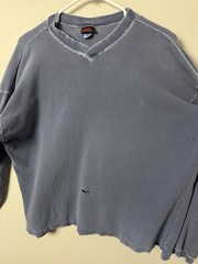 Vintage Gramicci Men’s M Blue 90s Long Sleeve Shirt Worn