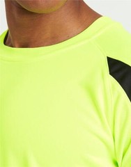 AWDis Mens Short Sleeve Polyester T Shirt, Cool Quick Dry Wicking Training Top
