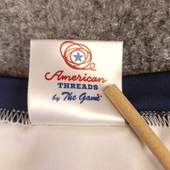 American Threads US Naval Academy 2XL White Performance Stretch Contrast Trim