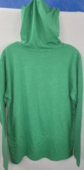 Louisiana Bayou Green Hooded Long Sleeve Destination T-shirt Size Large NWOT