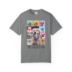 Golden Retriever Dog Shirt Comfort Colors®: Relaxed Fit, Soft Cotton – Unisex