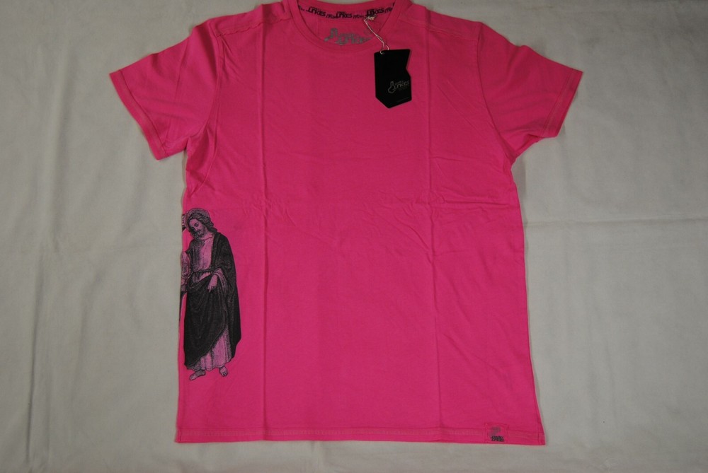 JOYSTICK JUNKIES HOLY ARCADE AZALEA PINK T SHIRT NEW OFFICIAL RETRO VIDEO GAMES