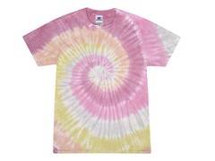 Pick a Pink Tie Dye T-Shirts Adult SM – 5XL 100% Cotton Colortone
