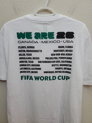 NEW 2026 FIFA Soccer World Cup 26 Trophy Graphic T-Shirt NWT 2XL