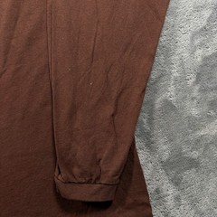 Vintage Mecca Denim Shirt Mens XL Brown Graphic Cotton Long Sleeve Streetwear