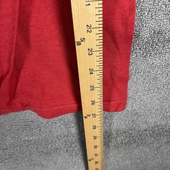 The Duck Co T-Shirt Mens Red Short Sleeve Tuscon Skull Chili