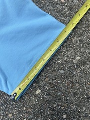 SUPPLY & DEMAND NYC GRAPHIC RHINESTONE STREETWEAR MEDIUM BABY LIGHT BLUE