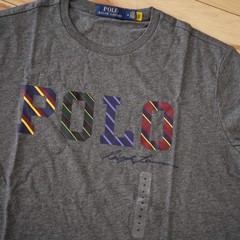 Polo Ralph Lauren Shirt Mens Large Varsity Preppy Graphic Tee T-Shirt Big P Logo