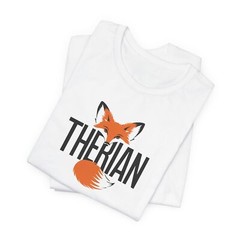 Bold Fox Therian Shirt Design Bella Canvas 3001 Shirt for Therians and Otherkins