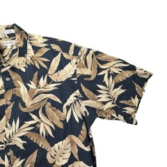 Pierre Cardin Hawaiian Shirt Mens Large