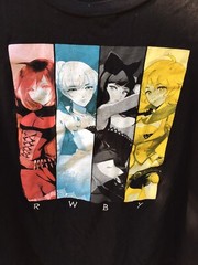 RWBY ANIME SHIRT SIZE MEDIUM Manga