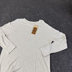 Faherty Shirt Mens 2XL White Cloud Cotton Thermal Waffle Knit Long Sleeve Tee