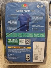 Fruit Of The Loom Men’s 6pk Pocket Tees Size S NIP