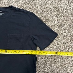 Mack Weldon T Shirt Men’s Medium Black Short Sleeve Crew Neck Pocket Daily Wear