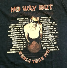 Vintage 90s Puff Daddy Diddy No Way Out Concert Tour T Shirt Size XL