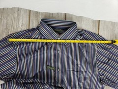 Ermenegildo Zegna Classic Fit Men’s Dress Shirt L Multicolor Single Chest Pocket