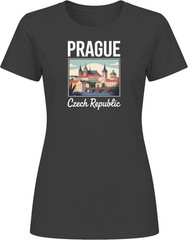 Prague Czech Republic Vacation Tourist Shop T Shirt
