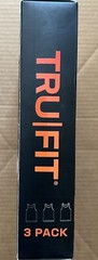 TRUFIT 3 PACK MEN’S XL COTTON KNIT WHITE A-SHIRT COOL DRY STRETCH COMFORT TAGFRE