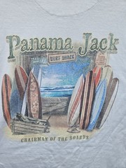 Vintage Panama Jack Surf Shack T-Shirt Chairman Of The Boards XXL Used