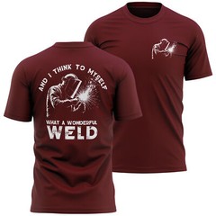 Funny Welder T Shirt Gift for Dad Stepfather Grandad Partner Him