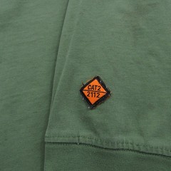 Wrangler Shirt Mens Extra Large Green FR Fire Resistant Workwear *Holes