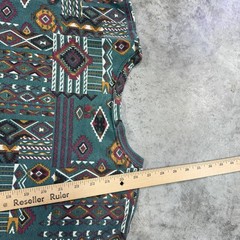 Vintage Merci Shirt Adult Large Aztec Geometric Southwestern Pattern 90s Boxy