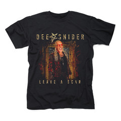 NEW Twisted Sister Dee Snider leave a scar Black All Size Unisex T-Shirt AC2713