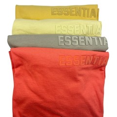 Fear of God ESSENTIALS 90s Fit Tee Bundle Heavyweight Size XL Rubber Logo Mens