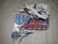 US AIR FORCE Shirt Men’s Aim High Gray Size LARGE Military Patriotic NEW