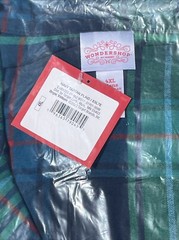 Wondershop Mens Plus Size 4XL PAJAMA SET Pants & Shirt Green/Blue Plaid